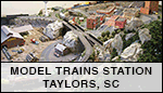 Model Trains Station at Taylors Mill